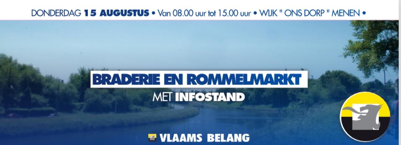 Bezoek onze stand op Ons Dorp braderie