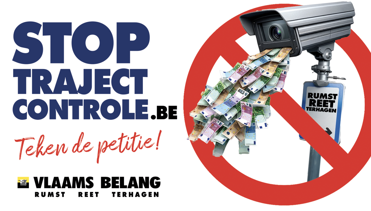 Vlaams Belang Rumst lanceert petitie tegen trajectcontroles
