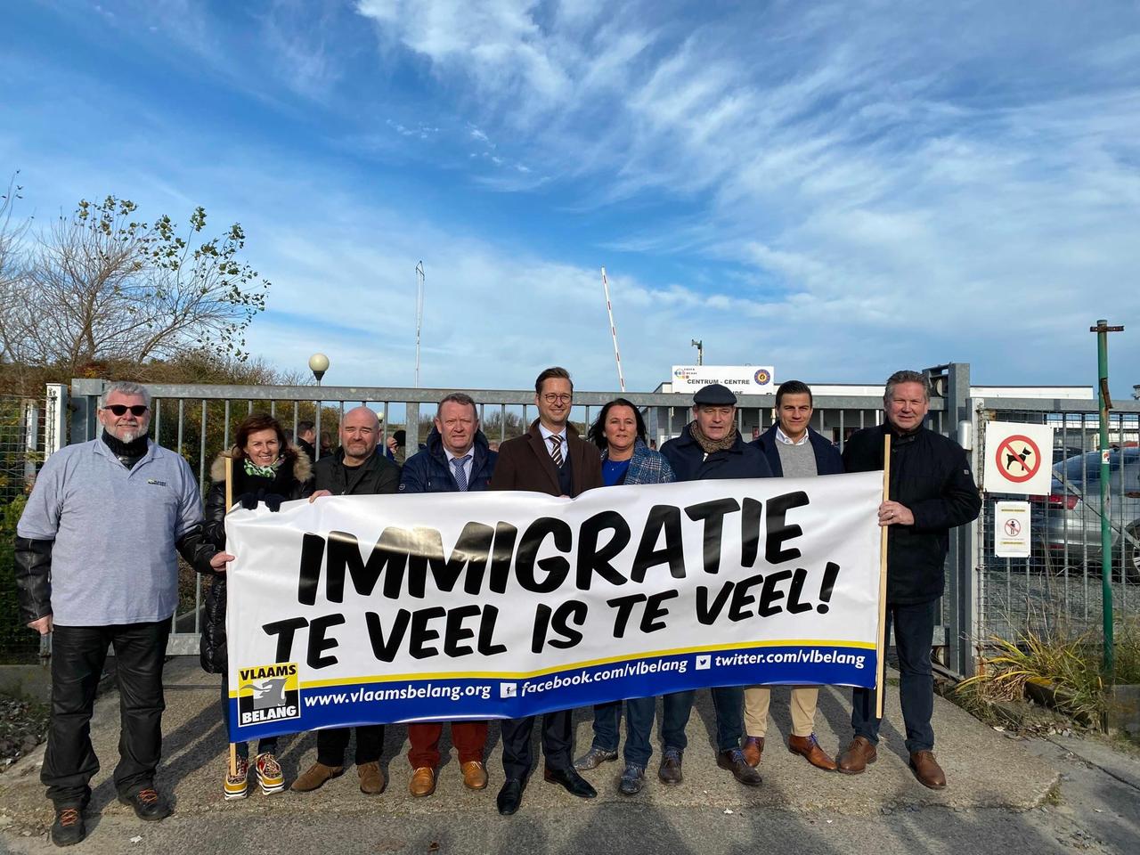 Asielcentrum Lombardsijde blijft al zeker open tot juni