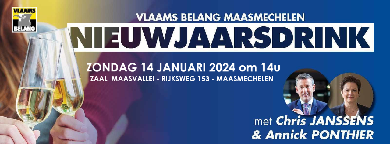 Nieuwjaarsdrink Vlaams Belang Maasmechelen