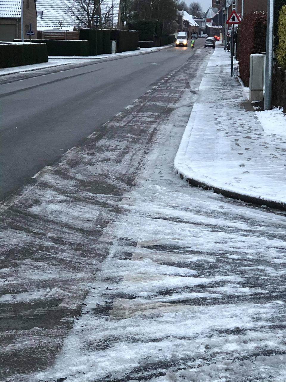 Izegem niet voorbereid op winterweer