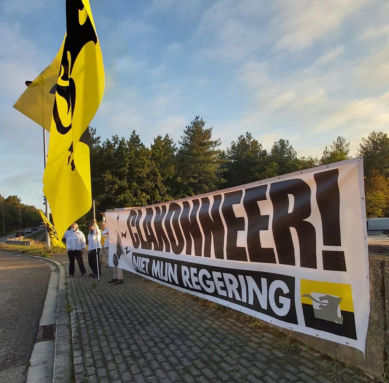 Protestactie Niet Mijn Regering