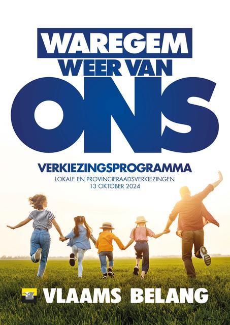 Lokaal verkiezingsprogramma Vlaams Belang Waregem