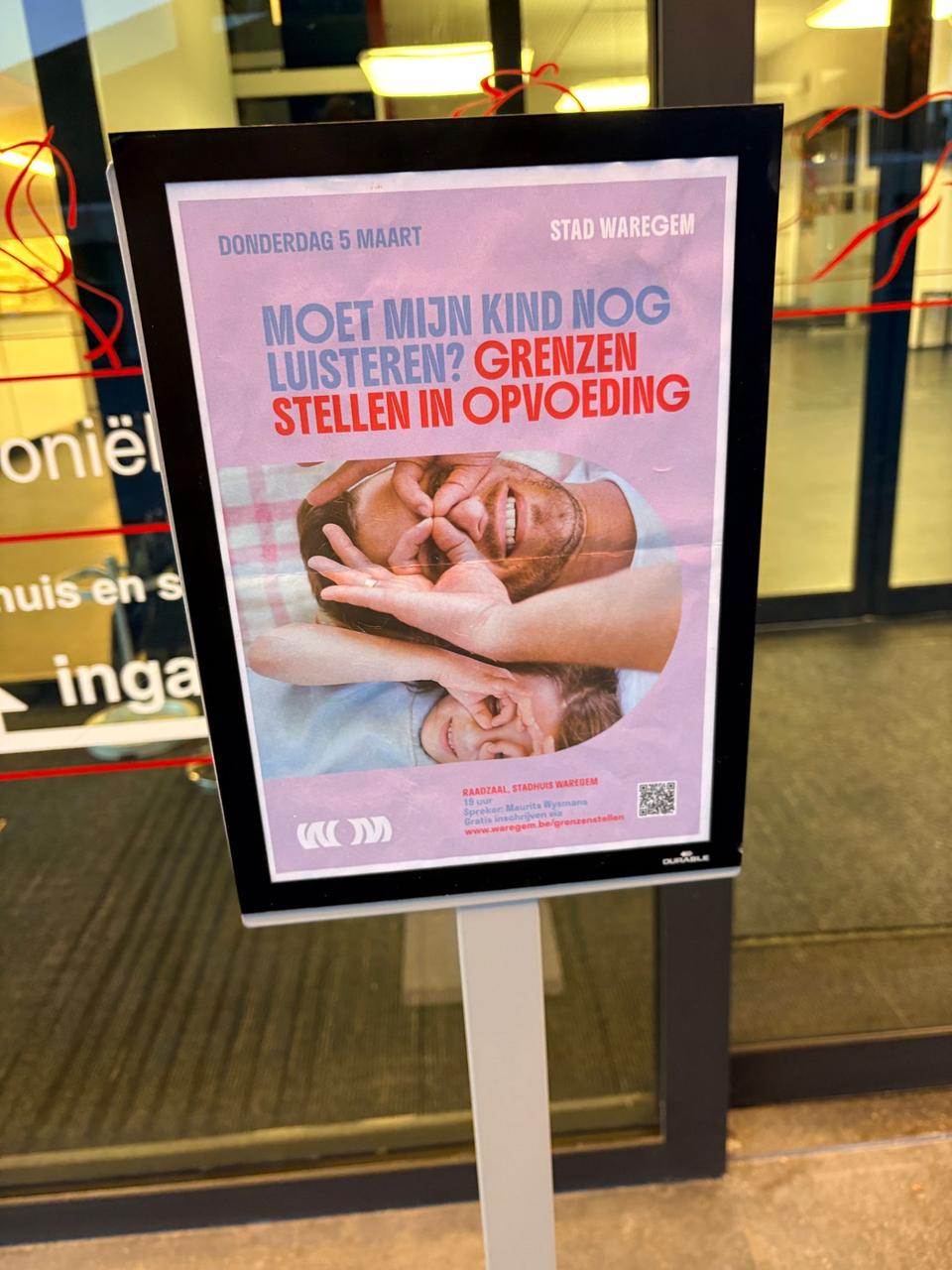 “Moet mijn kind nog luisteren?” Lezing over opvoeding in Waregem