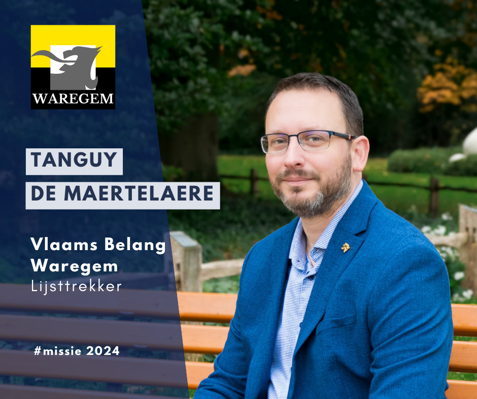 Lijsttrekker Vlaams Belang Waregem