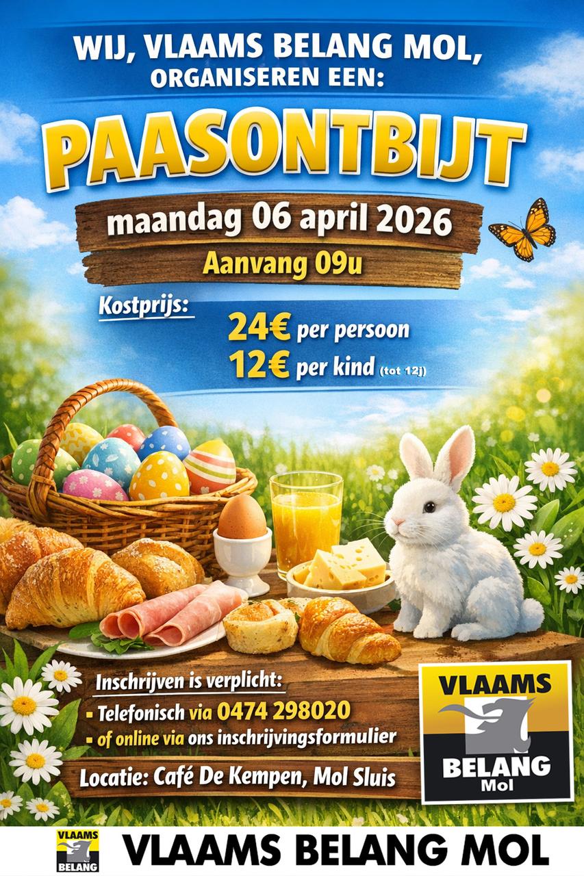 Paasontbijt Vlaams Belang Mol