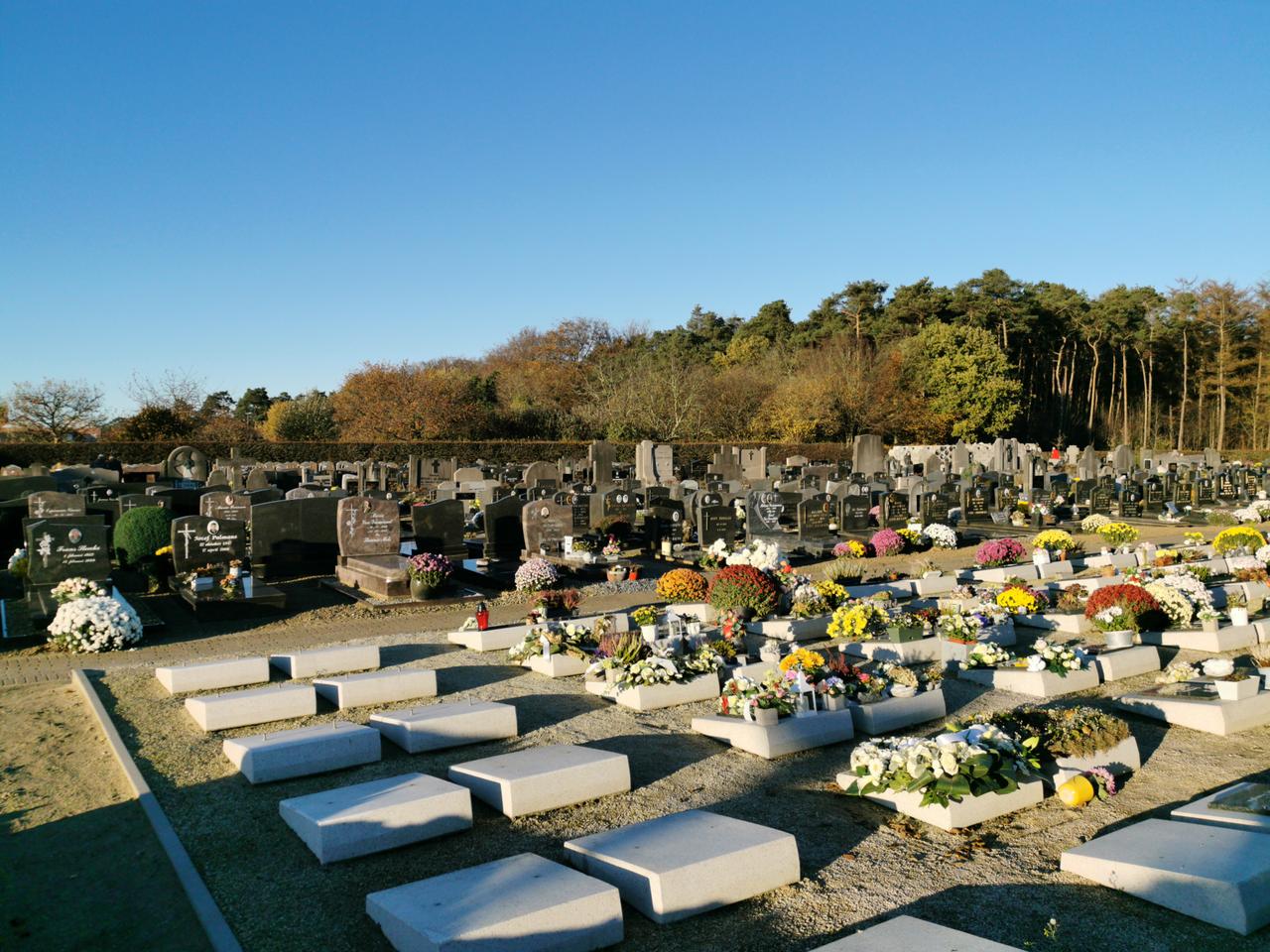 Gemeenteraad december, agendapunt van Vlaams Belang raadslid Lut Cateau:  AANLEG TROOSTMUUR OP ONZE KERKHOVEN