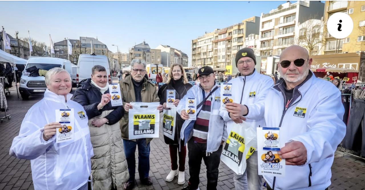 Vlaams Belang deelt snoepzakjes uit tijdens de markt in Blankenberge: “We zien hier elke dag de impact van slechte beleidskeuzes op onze mensen”
