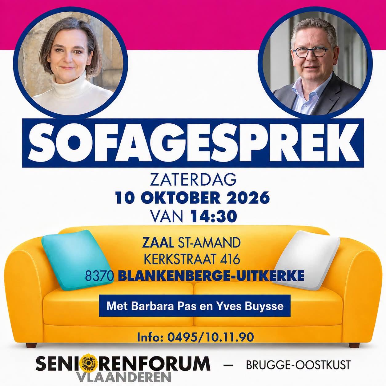🎙️ SOFAGESPREK MET BARBARA PAS & YVES BUYSSE
