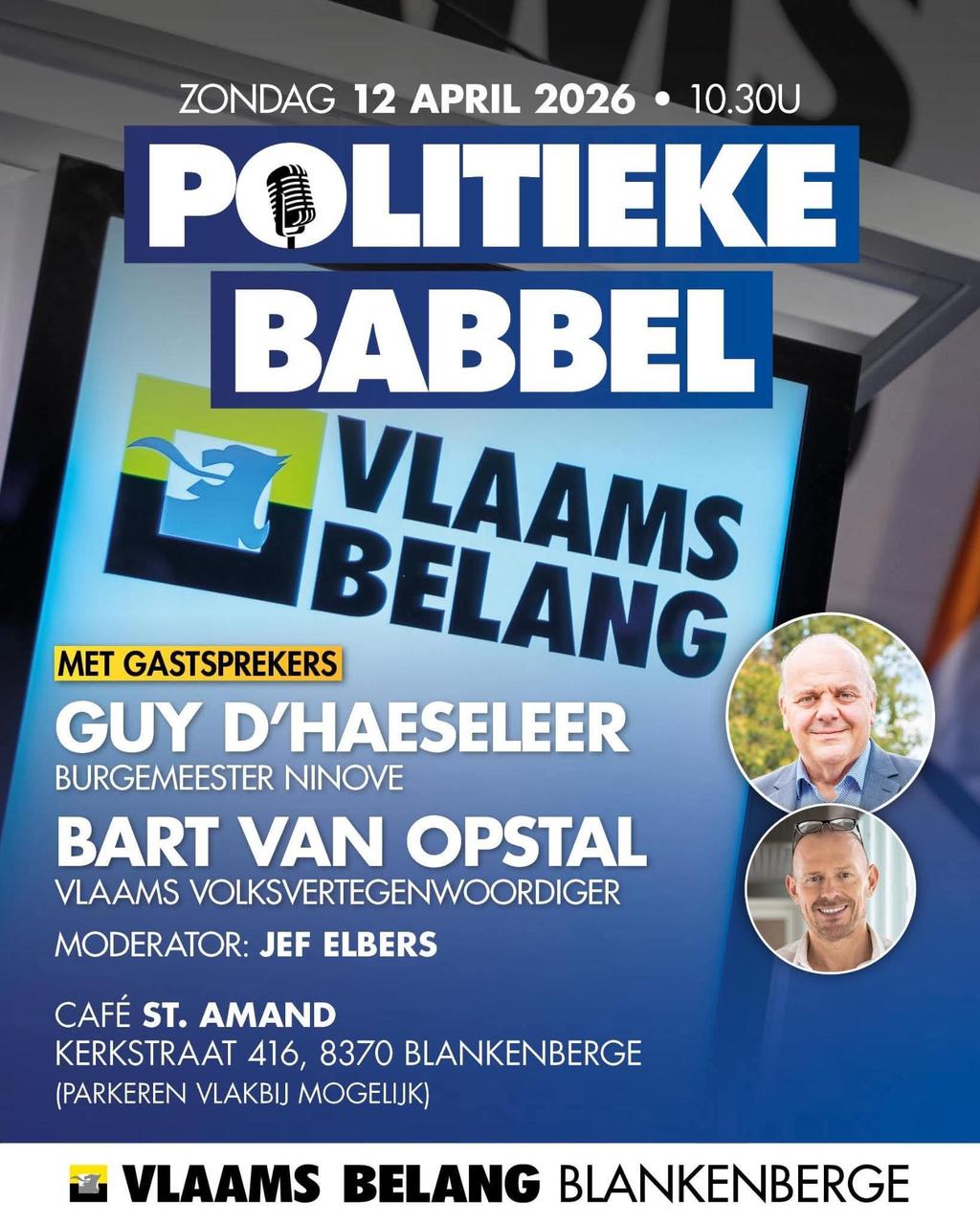 Politieke Babbel in Blankenberge 