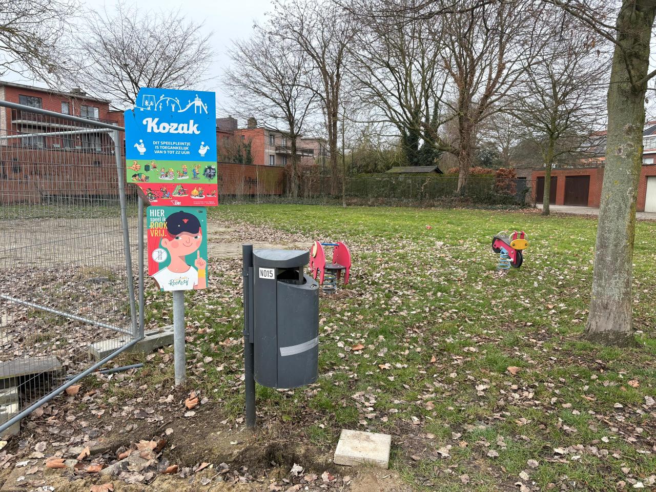 Kinderen in de kou: speelpleintje Kozak blijft verwaarloosd