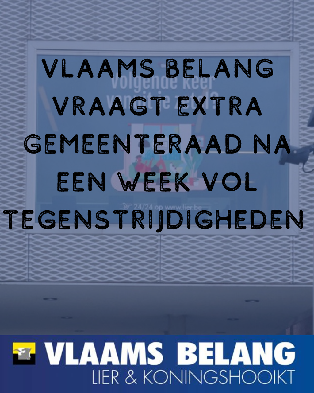 Vlaams Belang vraagt extra gemeenteraad