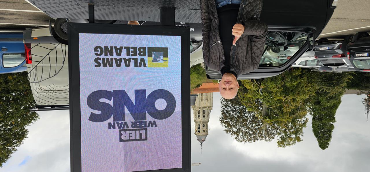 LED-campagnewagen bezoekt Lier en Koningshooikt