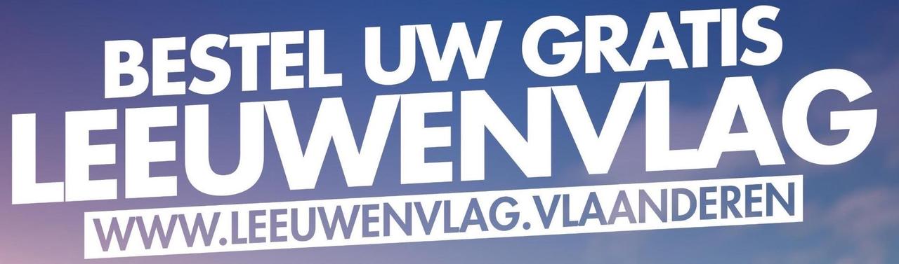 Bestel uw (gratis) leeuwenvlag!