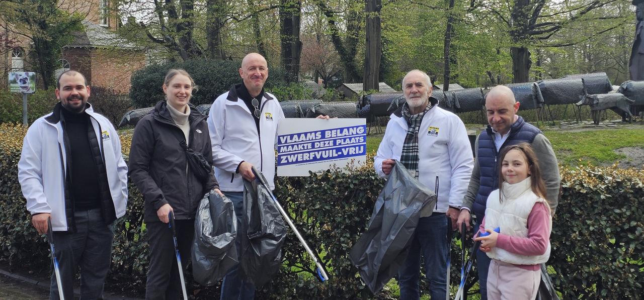 Vlaams Belang steekt de handen uit de mouwen voor een proper Lier