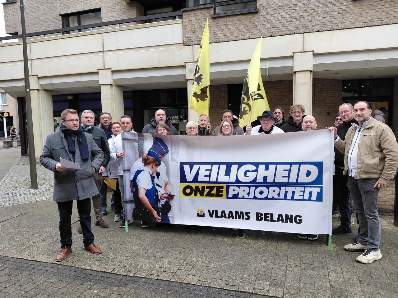 Vlaams Belang Halle tegen straatgeweld