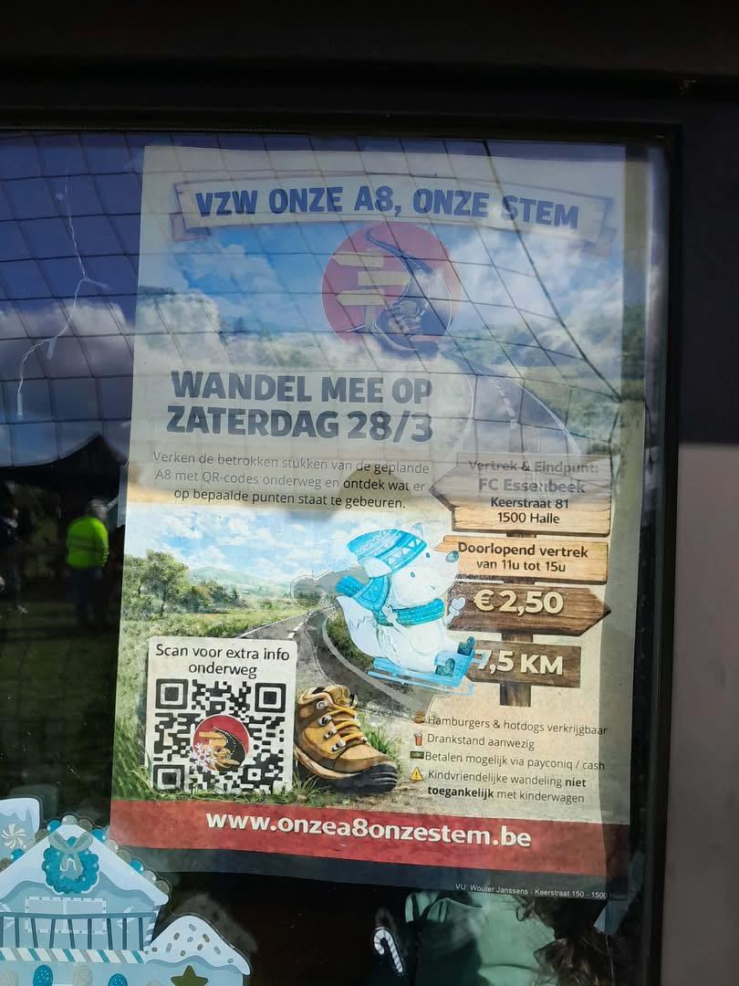 Solidariteit tegen de A8 waanzin