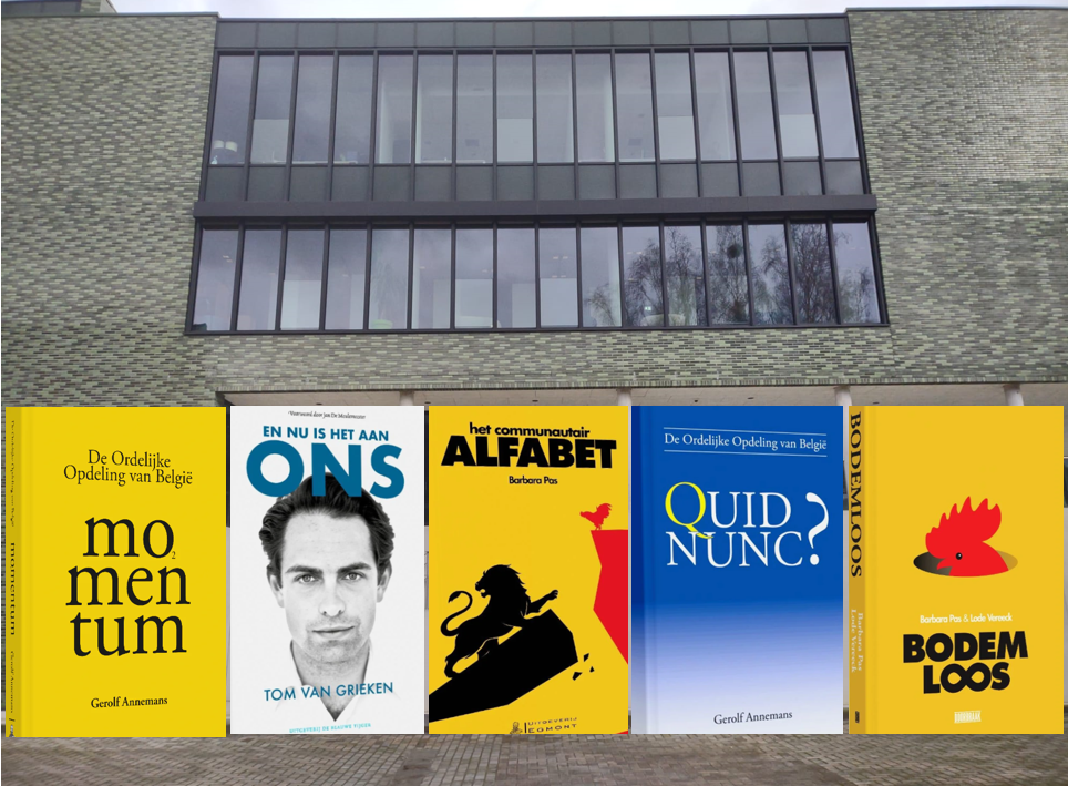 Vlaams Belang Geraardsbergen schenkt boeken bij heropening bibliotheek