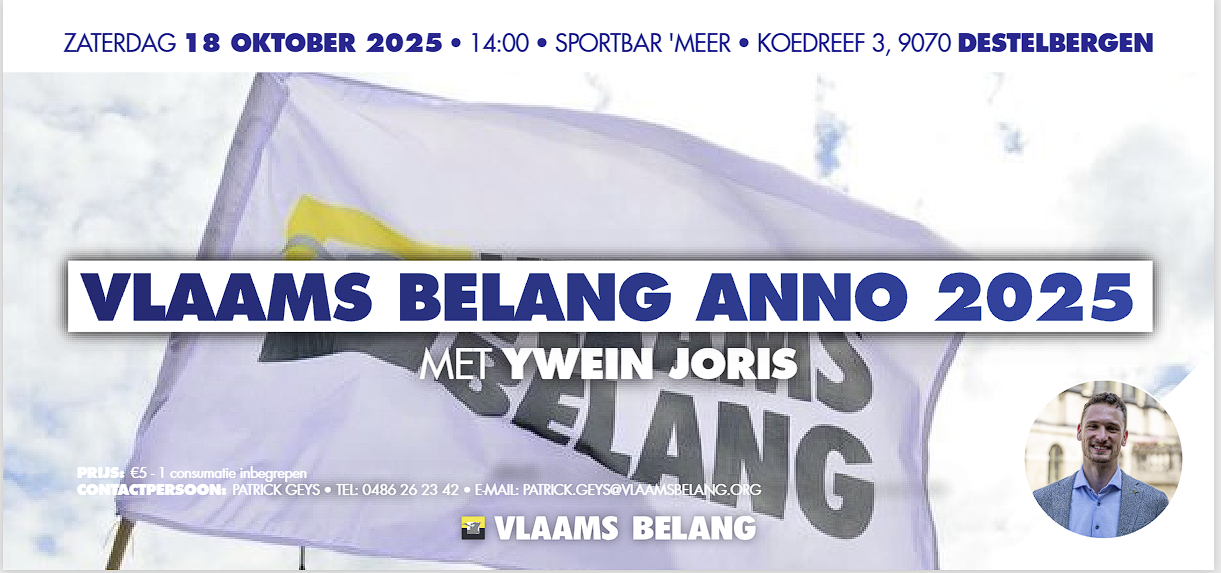 Voordracht Vlaams Belang 2025