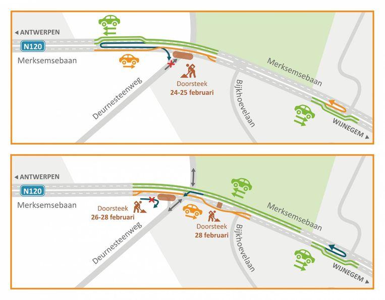 Voorbereidende werken Hoogmolenbrug  zorgen voor verkeershinder