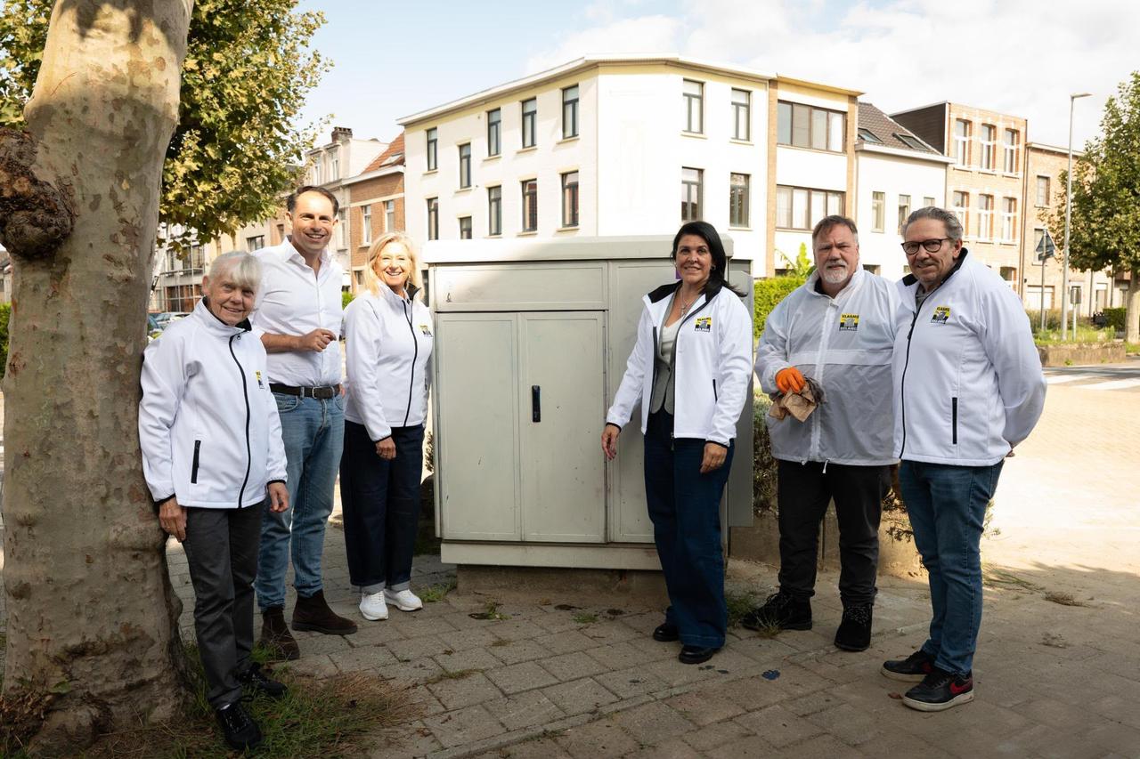 Vlaams Belang Schoten voert actie en pleit voor gemeentelijk anti-graffitiplan