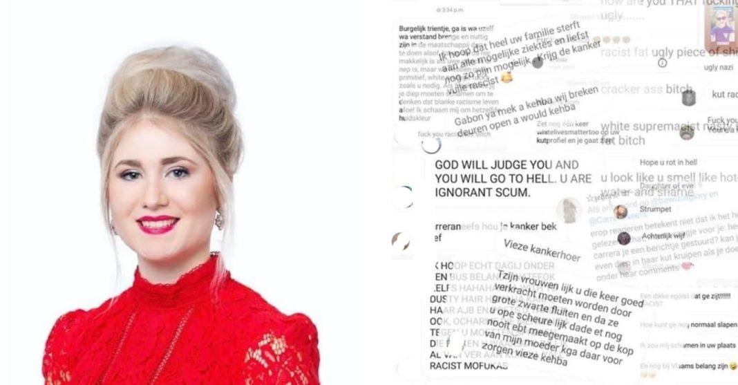 Vlaams Belangster overspoeld met haatberichten