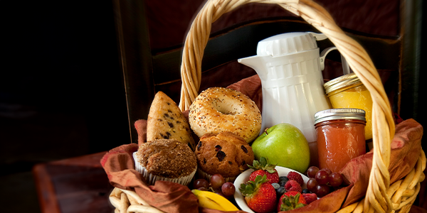 Bestel een ontbijtmand voor Paasmaandag!