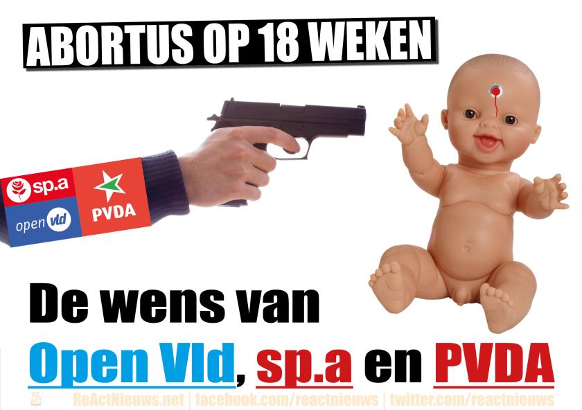 WAALS-LINKS FRONT WIL VLAAMSE BABY’S DODEN TOT 18 WEKEN