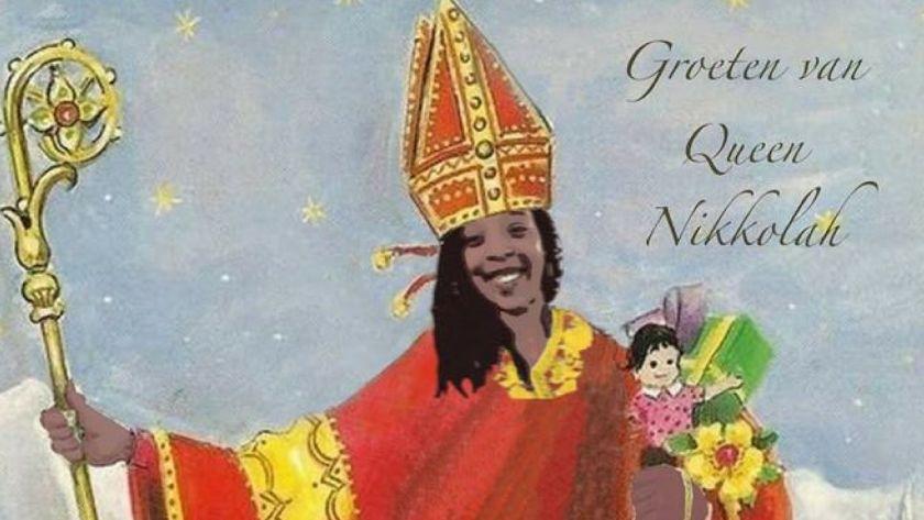 IN GENT WORDT SINTERKLAAS VERVANGEN  DOOR DE ZWARTE QUEEN NIKKOLAH…