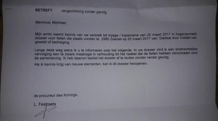 Procureur vindt het OK dat Vlaamse meisjes  worden neergeslagen en beroofd !