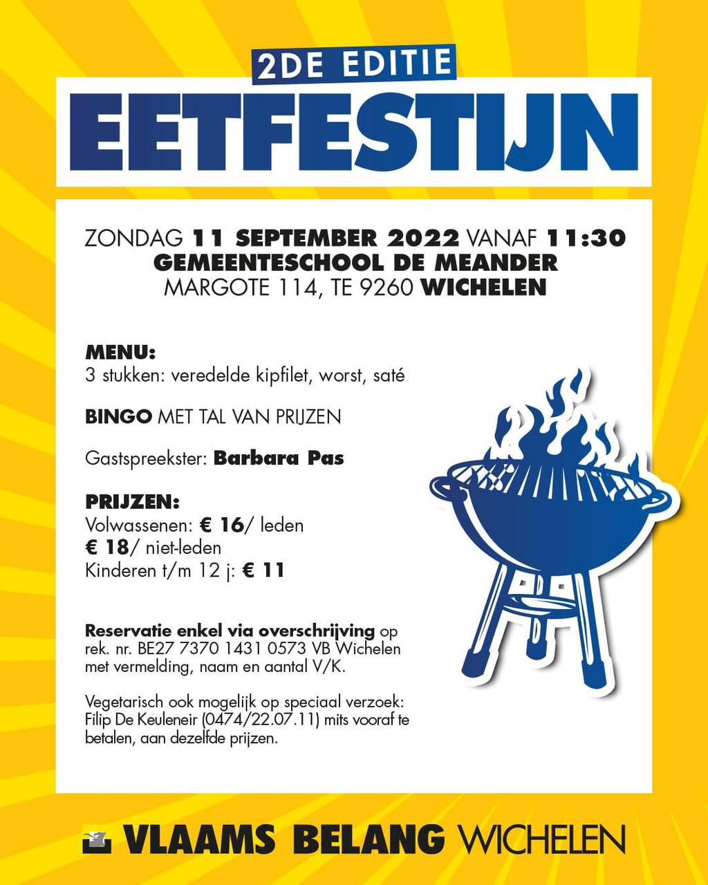 Eetfestijn 11 september 2022