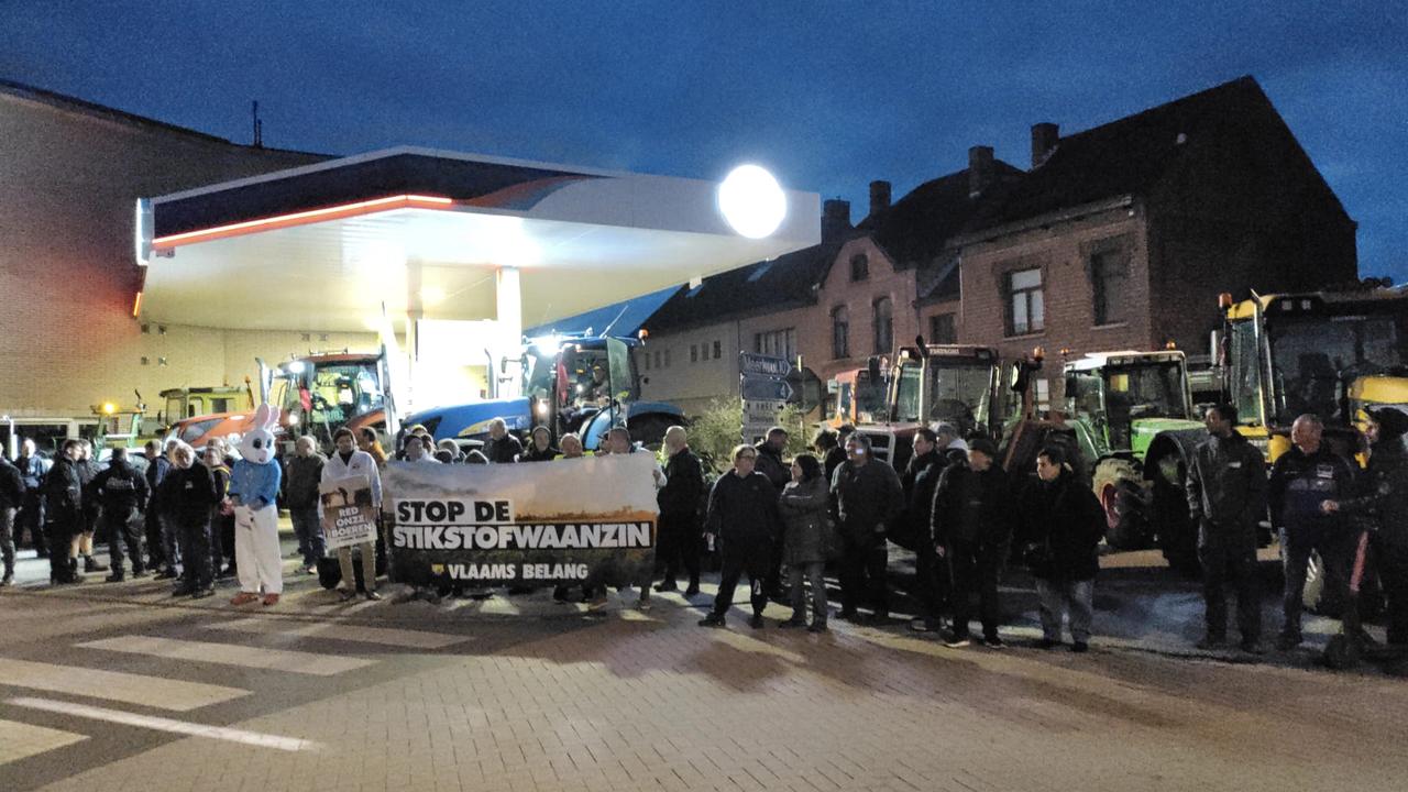 Steunactie "red onze boeren" te Balen