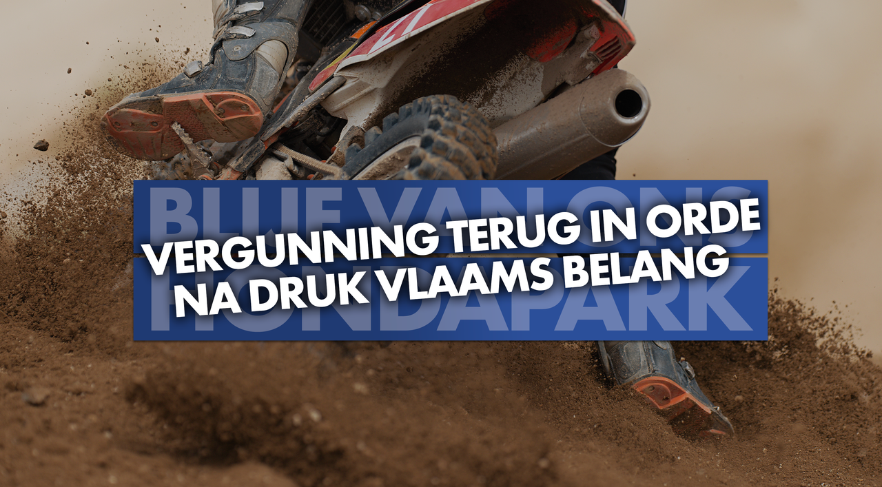 Vergunning Hondapark in orde, druk Vlaams Belang loont!