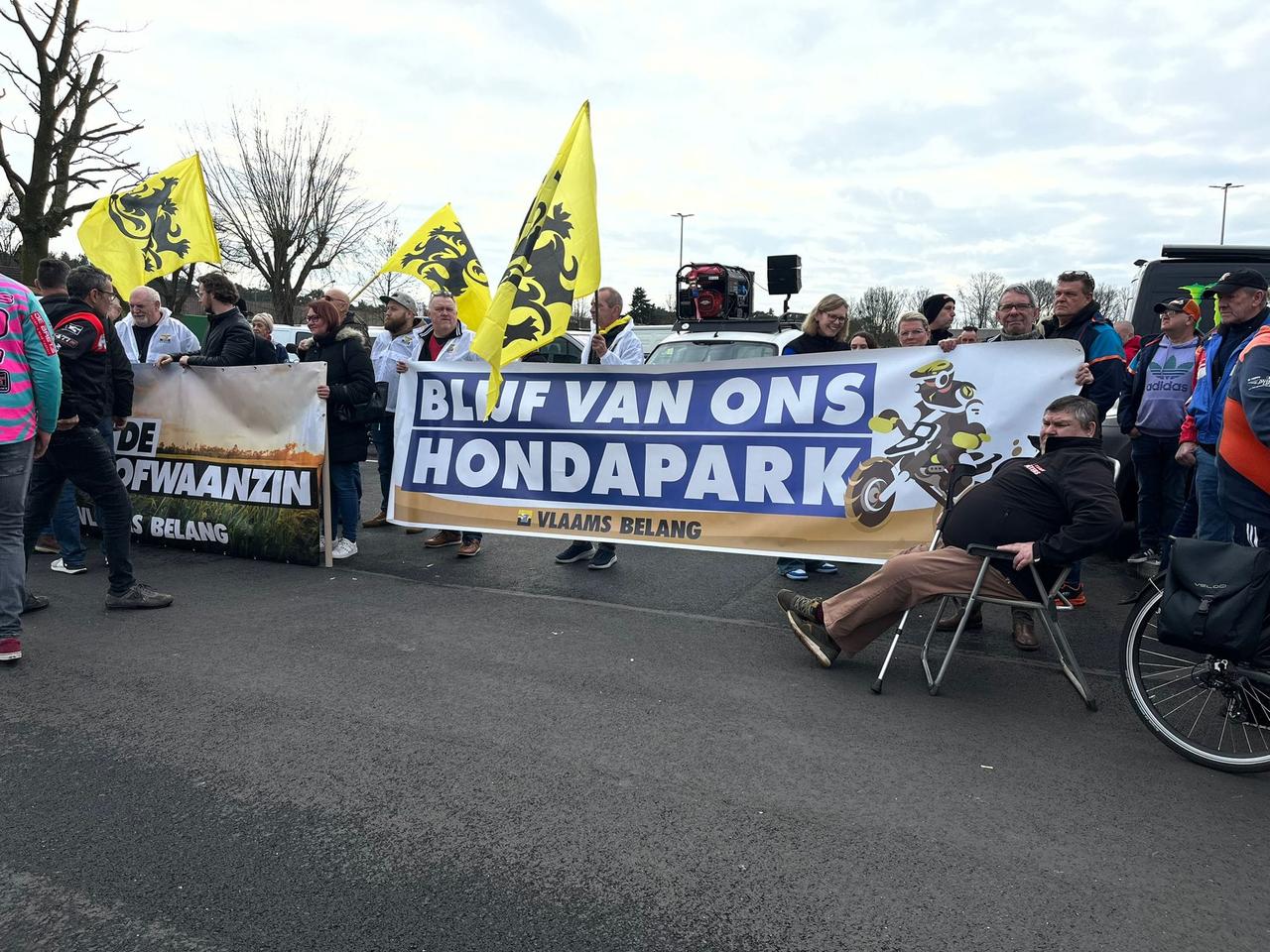 Vlaams Belang Balen - Olmen steunt de actie van motocrossers en boeren