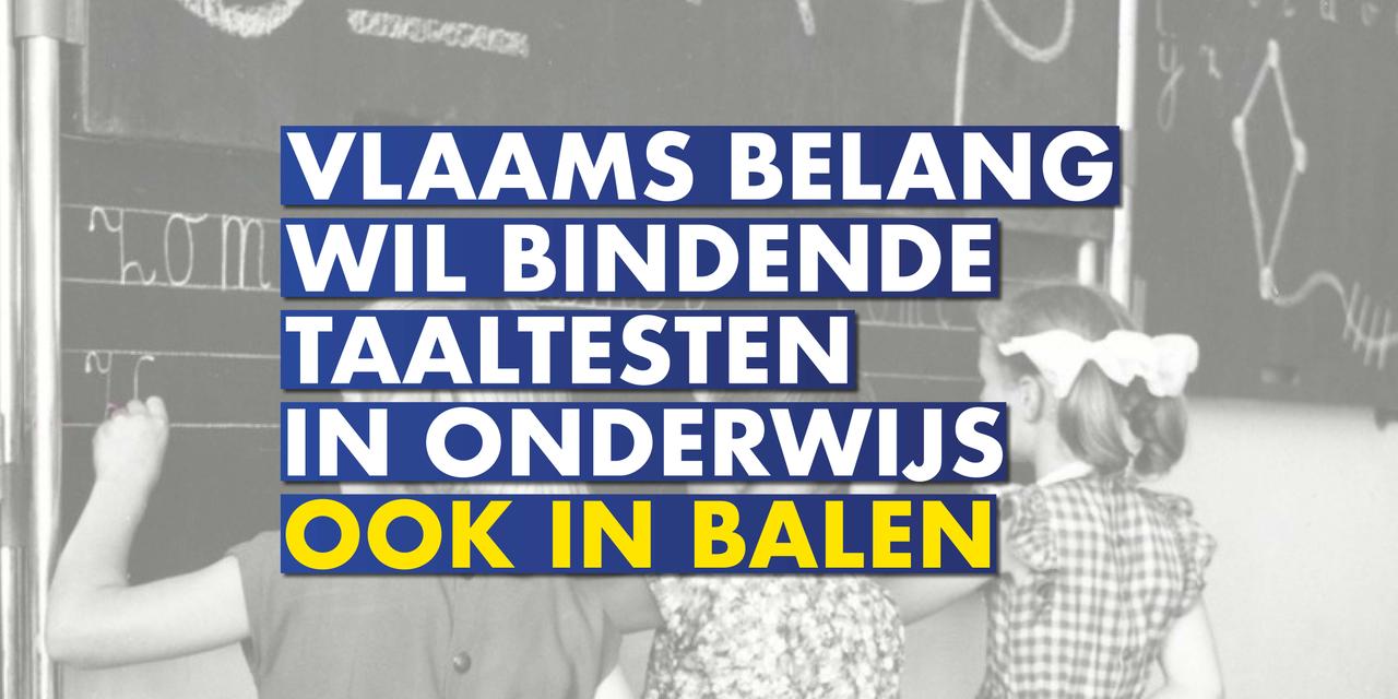 Wij vragen bindende taaltesten in het onderwijs, ook in de Balense scholen