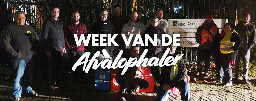 Respect voor de afvalophaler!