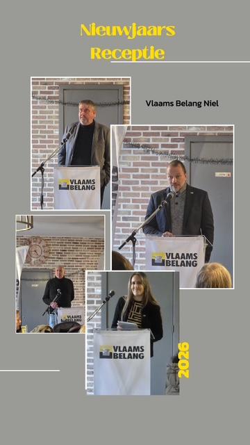 Vlaams Belang Niel scherp over het beleidsplan op nieuwjaarsreceptie