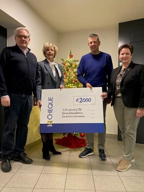 Vlaams Belang Limburg doneert €2000 aan Is Broodnodig VZW