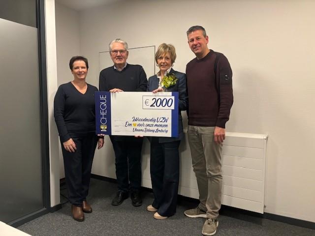 Vlaams Belang Limburg schenkt opbrengsten marktacties aan het goede doel