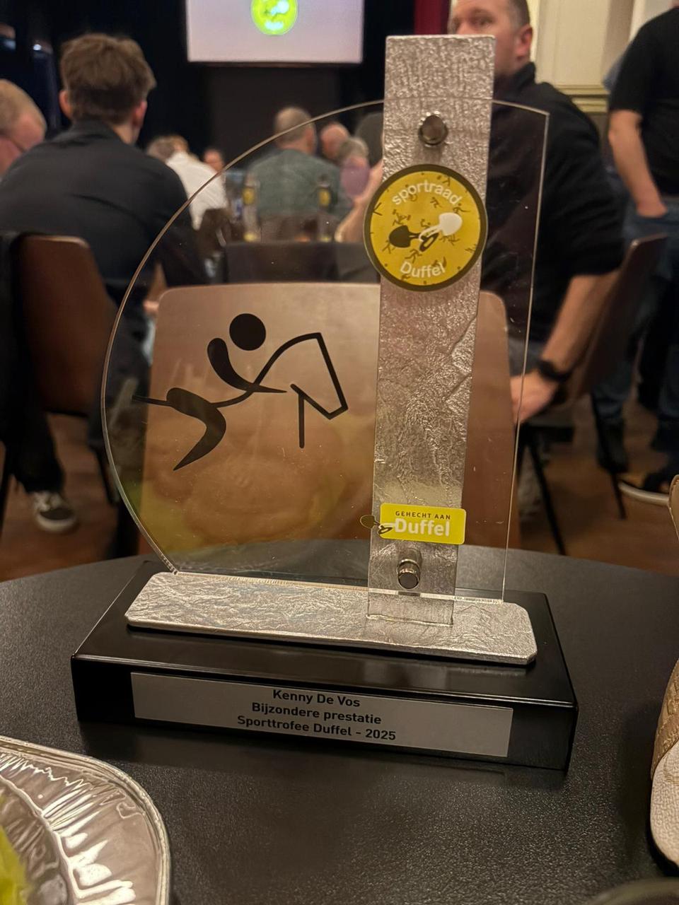 Uitreiking Sporttrofee 2025 gemeente Duffel