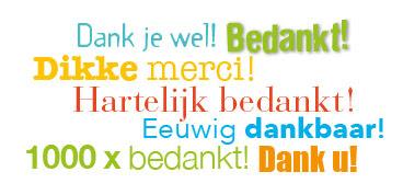 1000 maal dank!