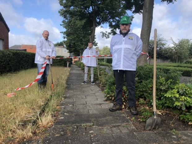 Vlaams Belang Olen steekt de spade in de grond in Witgoor