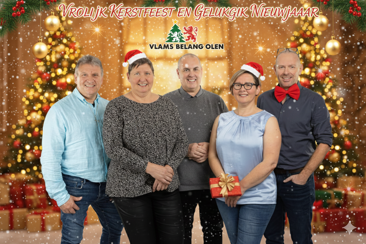 Fijn Kerstfeest en een gelukkig nieuwjaar