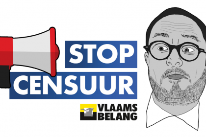 Vlaams Belang lanceert mailcampagne: “Stop censuur”