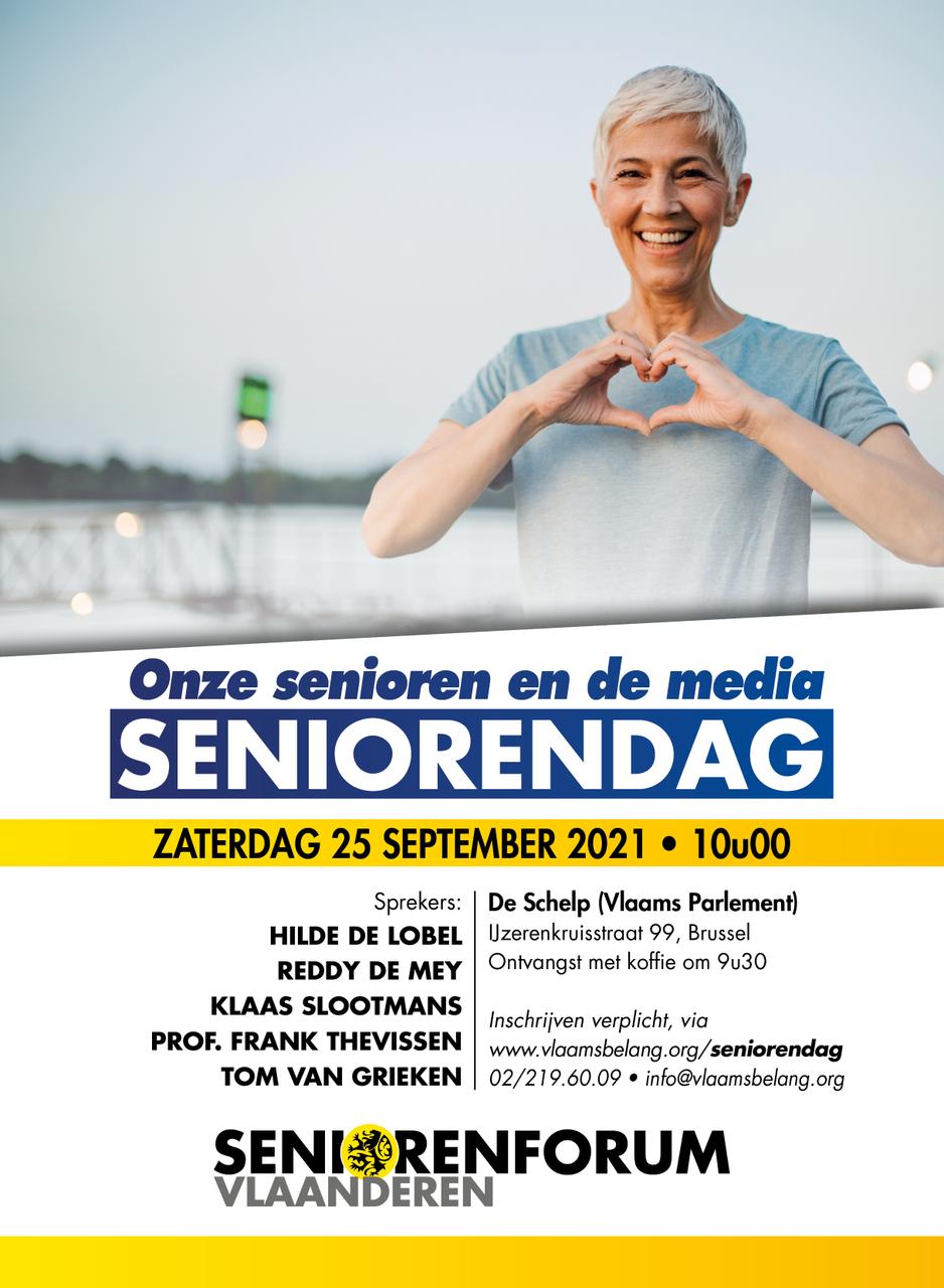 Seniorendag 25 september 2021 (inschrijven kan nu al)
