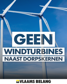 Actie "GEEN WINDTURBINES"