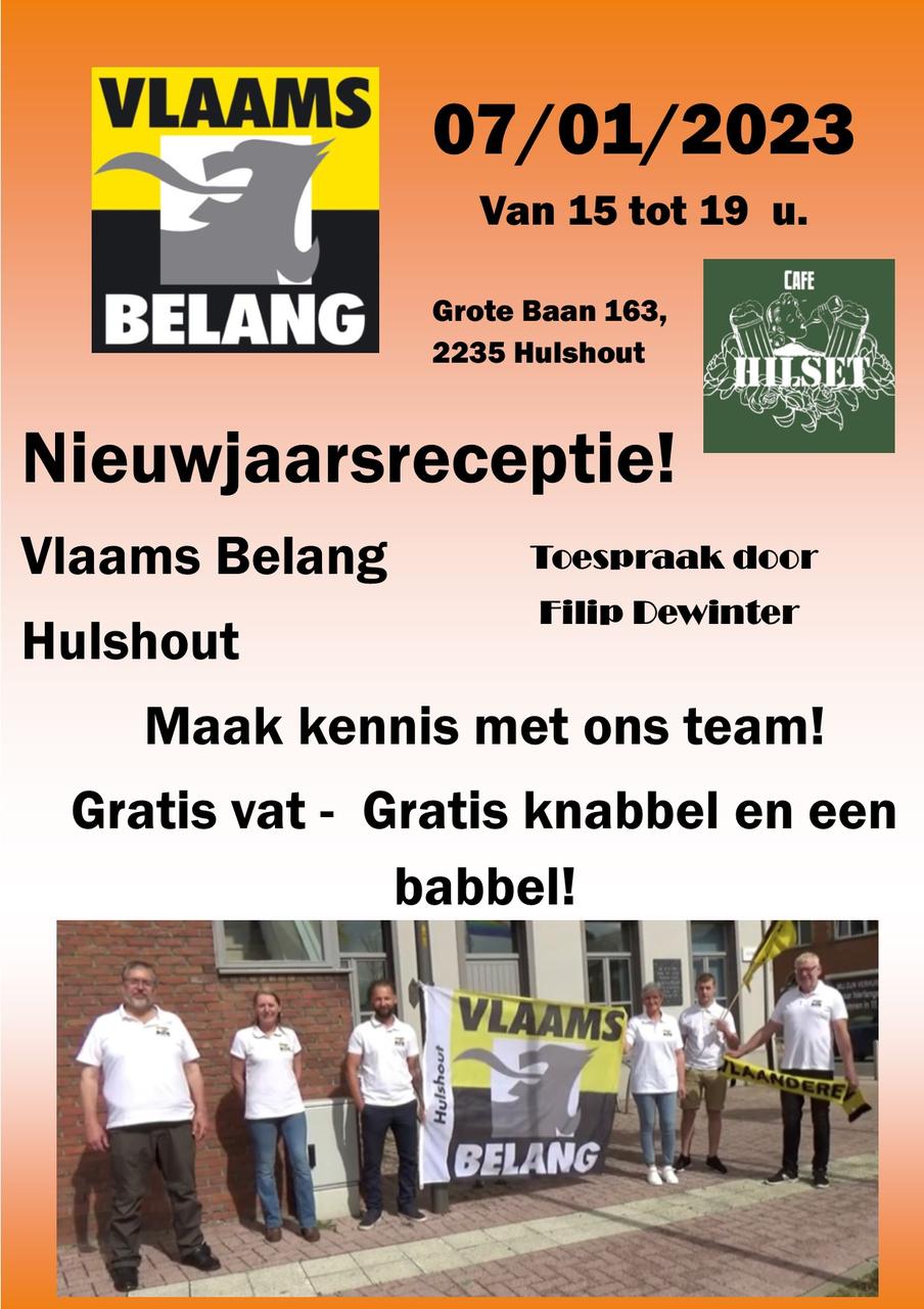 Nieuwjaarsreceptie Hulshout!