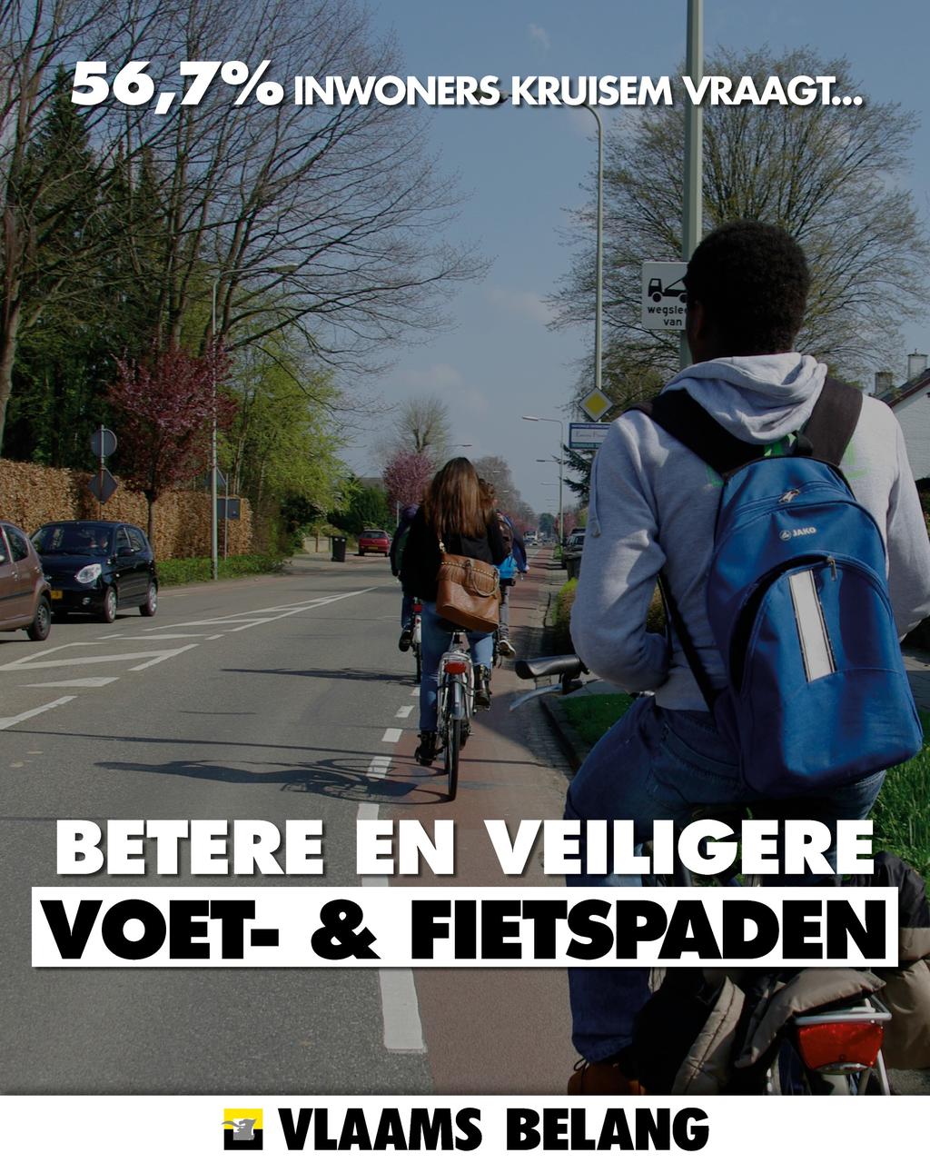 BETERE EN VEILIGERE WANDEL & FIETSPADEN!