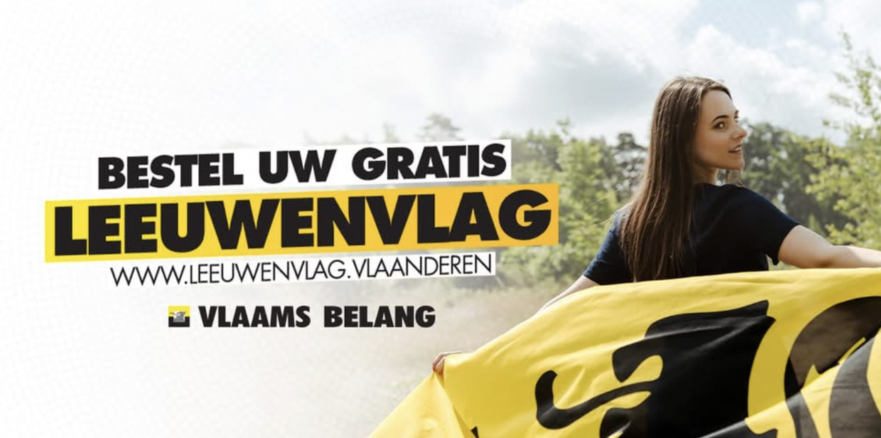 Bestel de Vlaamse Leeuwenvlag om op 11 juli uit te hangen