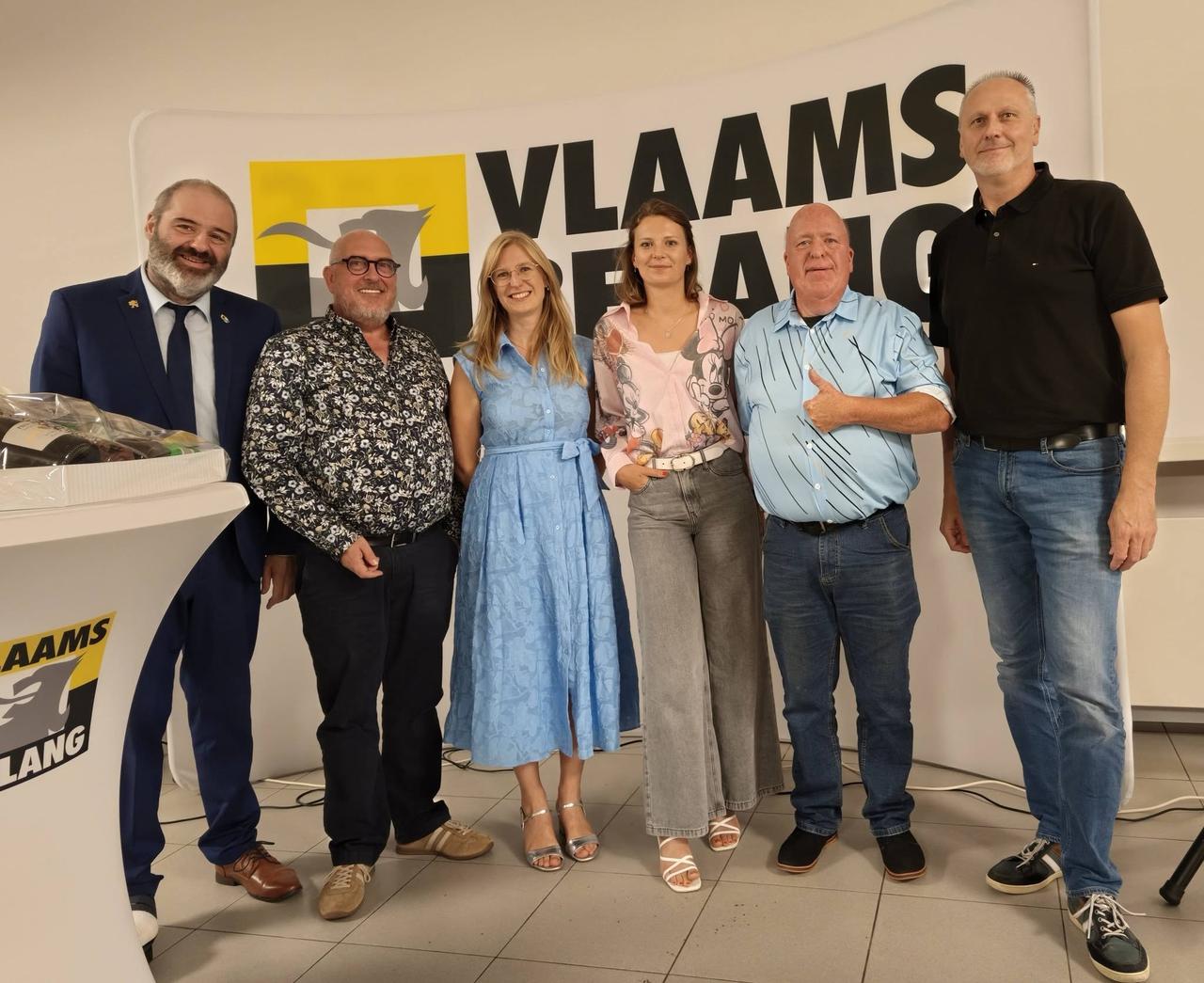 Vlaams Belang Kruisem aanwezig op het eetfestijn Vlaams Belang Zulte